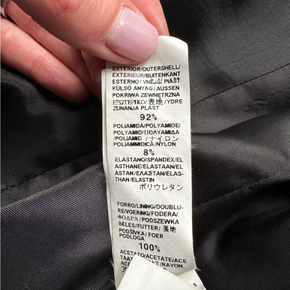 Zara Basic Black Blazer Jacket Two Button Women's… - image 4